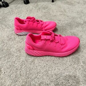 NOBULL Women's Bright Pink Sneakers